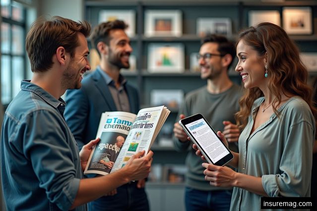 Comparing Print vs. Digital: The Impact on Insurance Magazine Readership